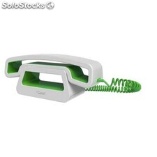 Auricular con Base para Smartphones ePure CH01 Blanco Verde