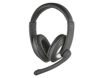 Auricular trust reno headset para pc y laptop longitud cable 1,8 m con microfono - Foto 2