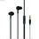 Auriculares con micrófono incorporado cable 1.2M mb-EP001 Negro - Foto 4