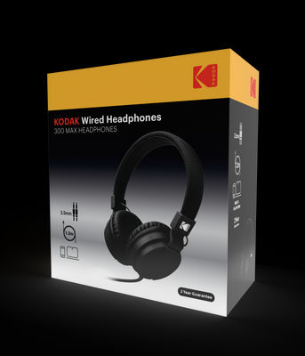 auriculares diadema KODAK 300 MAX Headphones - Foto 2