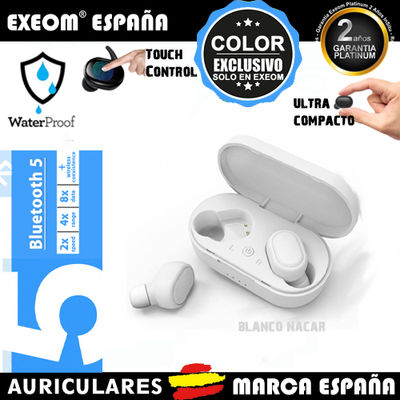 Auriculares inalambricos Bluetooth 5.0 Wireless Base Carga Original para IOS An