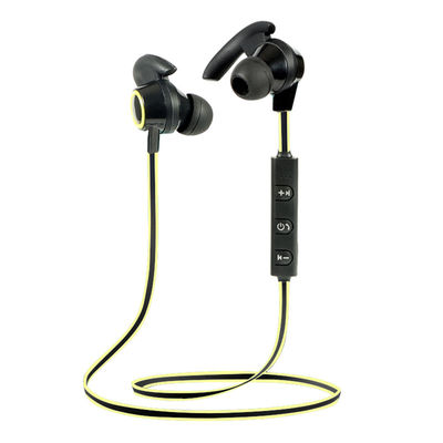 Auriculares inalámbricos Bluetooth Sport Headset para auriculares en (ROJO)