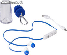 Auriculares inalámbricos con estuche soporte para móvil