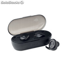 Auriculares TWS con base carga negro MIMO9754-03