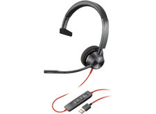 Auriculares USB-A Poly Blackwire 3310