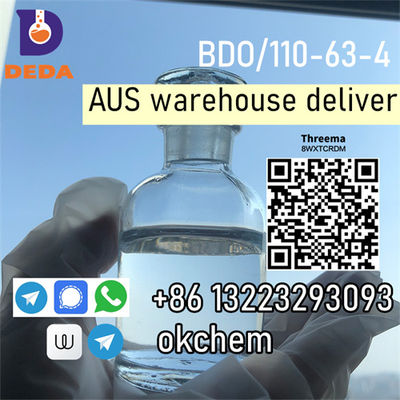 Australia guarantee delivery Cas110-63-4 BDO / 1, 4-Butanediol Telegram okchem - Photo 3