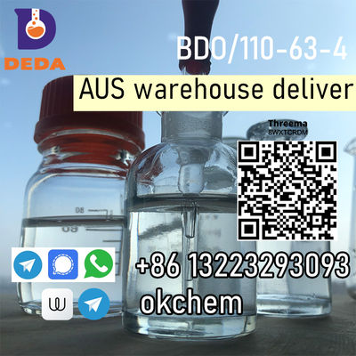 Australia guarantee delivery Cas110-63-4 BDO / 1, 4-Butanediol Telegram okchem - Photo 4