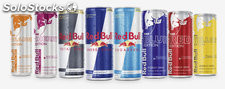 Austria Original Red Bulls Energy Drink 250 Ml Red/Blue/Silver