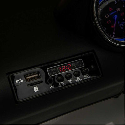 Auto elettrica bambini jaguar f-type 12V sedile pelle MP3 usb telecomando bianca - Foto 4