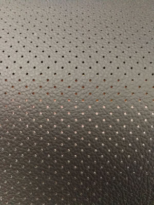 Auto-Leather-Pelle-grain (pu) synthetic - Haute gamme, (16 couleurs ) negro - Photo 5