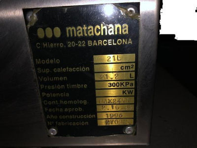 Autoclave sobremesa de laboratorio eléctrico MATACHANA 21 litros - Foto 5