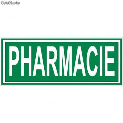 Autocollant pharmacie
