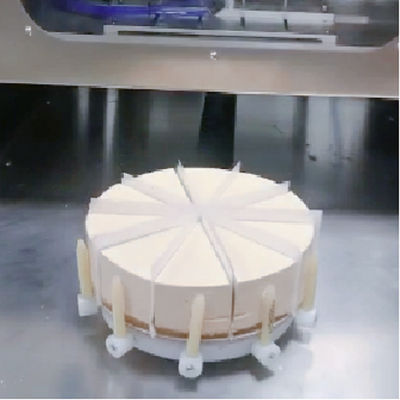 Automatic Ultrasonic Round Cake Cutting Machine With Paper Insert Divider - Foto 2
