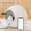 Automatic WIFI self cleaning Smart Cat Litter Box Cat Toilet For Cat - Foto 5