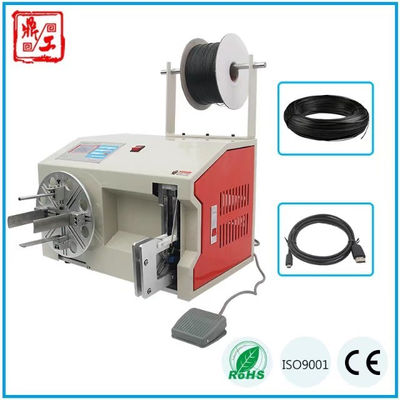 Automática máquina de agrupación y bobinado de cable eléctrico CA/CD