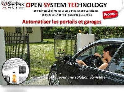 Automatiser les portails et garages