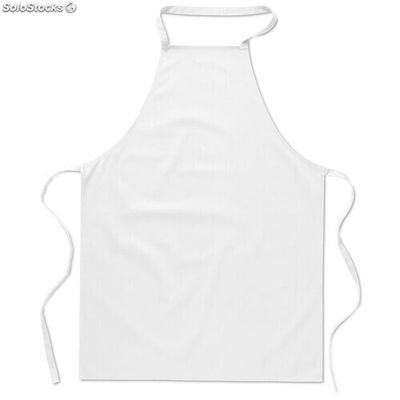 Avental de cozinha algodão branco MIMO7251-06