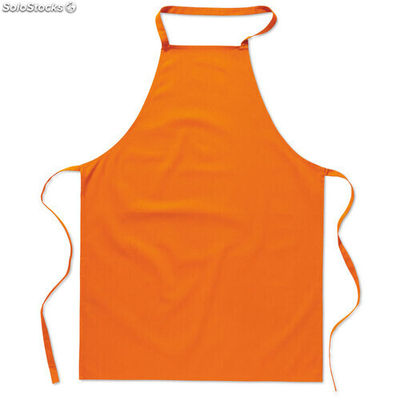 Avental de cozinha algodão laranja MIMO7251-10