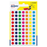 Avery Zweckform PSA08MX Gomets de colores de 8 mm (420 pegatinas)
