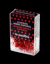 Azafrán hebra español Selecto La Pastora caja 0,5 gr