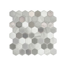 Azulejo adhesivo hexa travertino 24.79x23.75