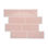 Azulejo adhesivo metro rosa 29.36x21.29 - 1
