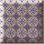 Azulejo decor metal blu 1ª 15x15 - 1