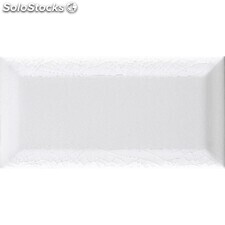 Azulejo metro blanco craquelé 1ª 7.5x15