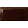 Azulejo metro chocolate brillo 1ª 7.5x15