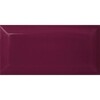 Azulejo metro violeta brillo 1ª 7.5x15