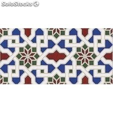 Azulejo para zócalos alhambra 1ª 14x28