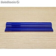 Azulejo para zócalos moldura italiana cobalto brillo 1ª 5x20 - Foto 2