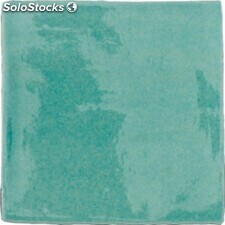 Azulejo provenza verde océano brillo 1ª 13x13