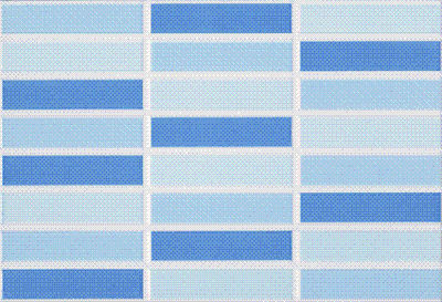 Azulejo, revestimiento acabado mosaico rectangular en formato 25x36 cm
