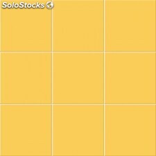 Azulejos para baños chroma amarillo brillo 1ª 20x20