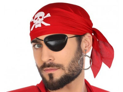 b/cart. Set pirata rojo
