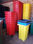 Bac à ordure 120 litres en couleur - Photo 3