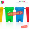 Bac à ordure poubelle Maroc taro bidon plastique pvc traitement déchet