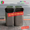 Bac à ordure poubelle Maroc taro plastique pvc traitement déchet recyclage 12
