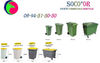 Bac à ordure poubelle taro bidon plastique pvc traitement déchet