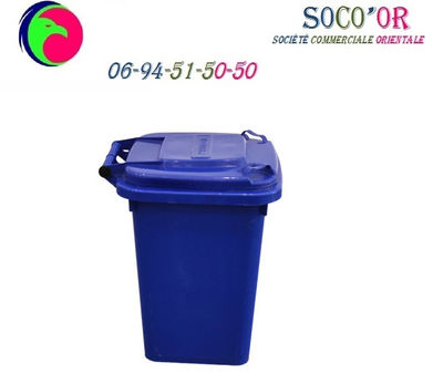 Bac à ordure poubelle taro bidon plastique pvc traitement déchet recyclage quali