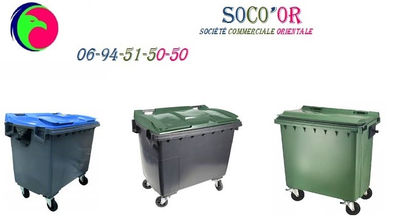 Bac à ordure poubelle taro bidon plastique pvc traitement recyclage - Photo 4