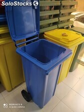 bac à ordures 120 litre plastique