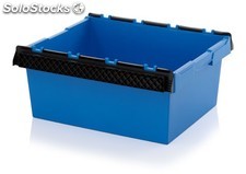 Bac plastique mbb8632 - 800x600x320 mm- bleu