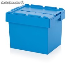 Bac plastique mbd6442 - 600x400x440 mm - bleu