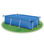 Bâche de piscine bleue rectangulaire en PE 260 x 160 cm - Photo 2