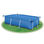 Bâche de piscine bleue rectangulaire en PE 450 x 220 cm - Photo 2