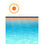 Bâche de piscine bleue rectangulaire en PE 450 x 220 cm - Photo 4