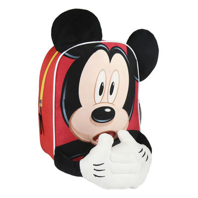 Backpack nursery character mic