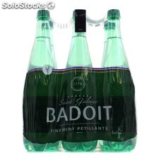 Badoit Eau gazeuse : le pack de 6 bouteilles d&#39;1L